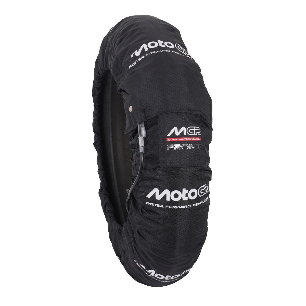 MotoGP Tyre Warmer Set - Front 120/70-17 - Rear 180-190/55-17 (UK 3 Pin Plug)