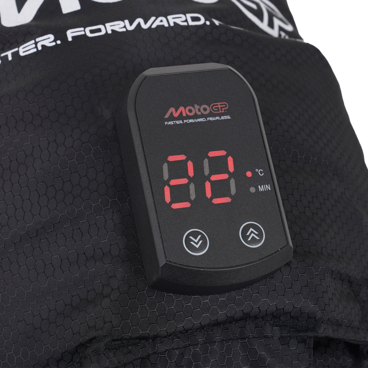 MotoGP Digital Tyre Warmers Set for Front 120/70-17- Rear 180-190/55-17 with Euro 2 Pin Plug
