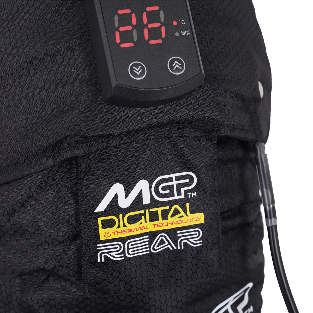 MotoGP Digital Tyre Warmers Set for Front 120/70-17- Rear 180-190/55-17 with Euro 2 Pin Plug
