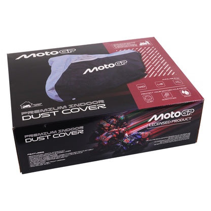 MotoGP Dust Cover - Black/Grey - Large Fits 750-1100cc