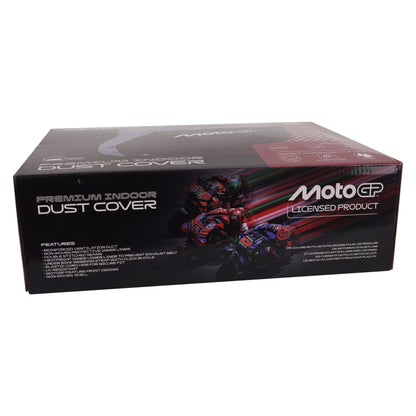 MotoGP Dust Cover - Black/Grey - Large Fits 750-1100cc