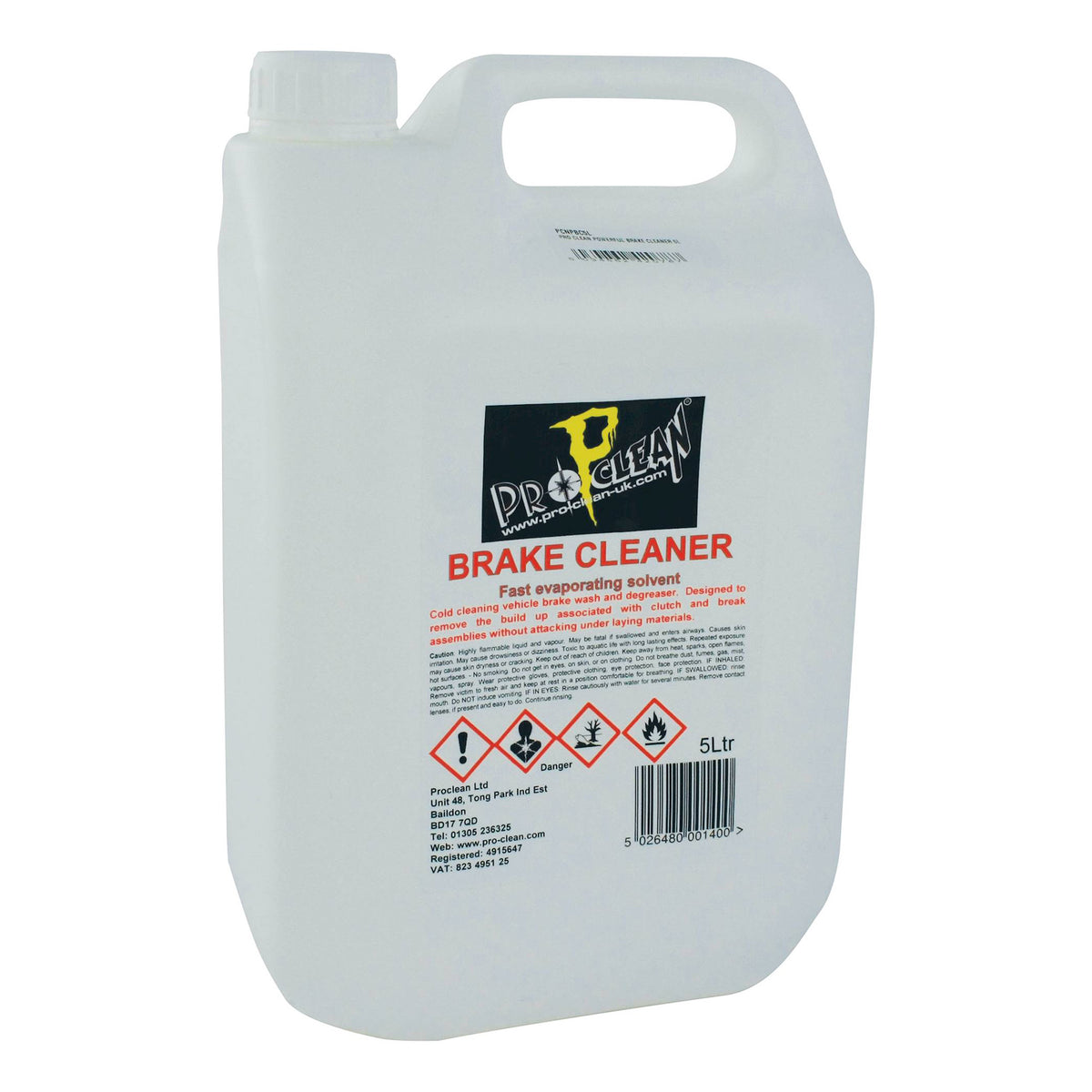 Pro Clean Powerful Brake Cleaner - 25 Litre