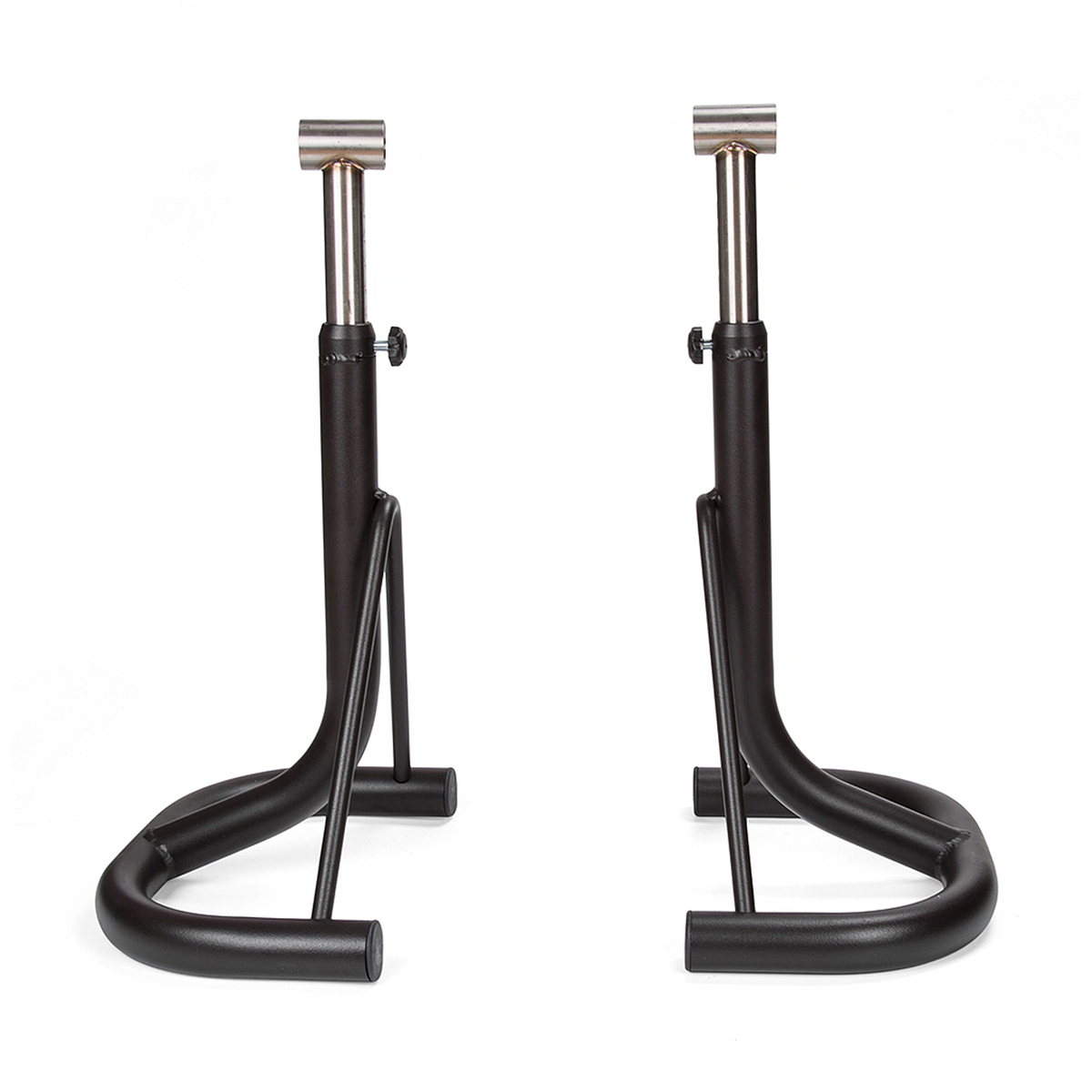 BikeTek Footpeg Support Stands - Black