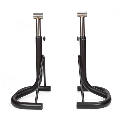BikeTek Footpeg Support Stands - Black