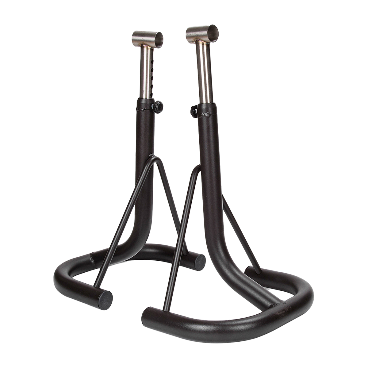 BikeTek Footpeg Support Stands - Black