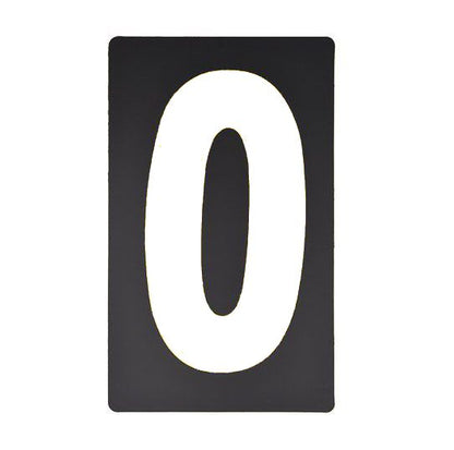 Spare White Pitboard Number