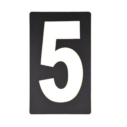 Spare White Pitboard Number