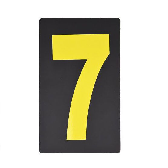 Spare Yellow Pitboard Number