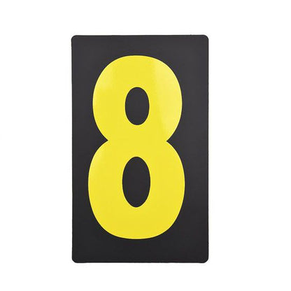 Spare Yellow Pitboard Number