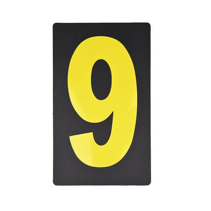Spare Yellow Pitboard Number