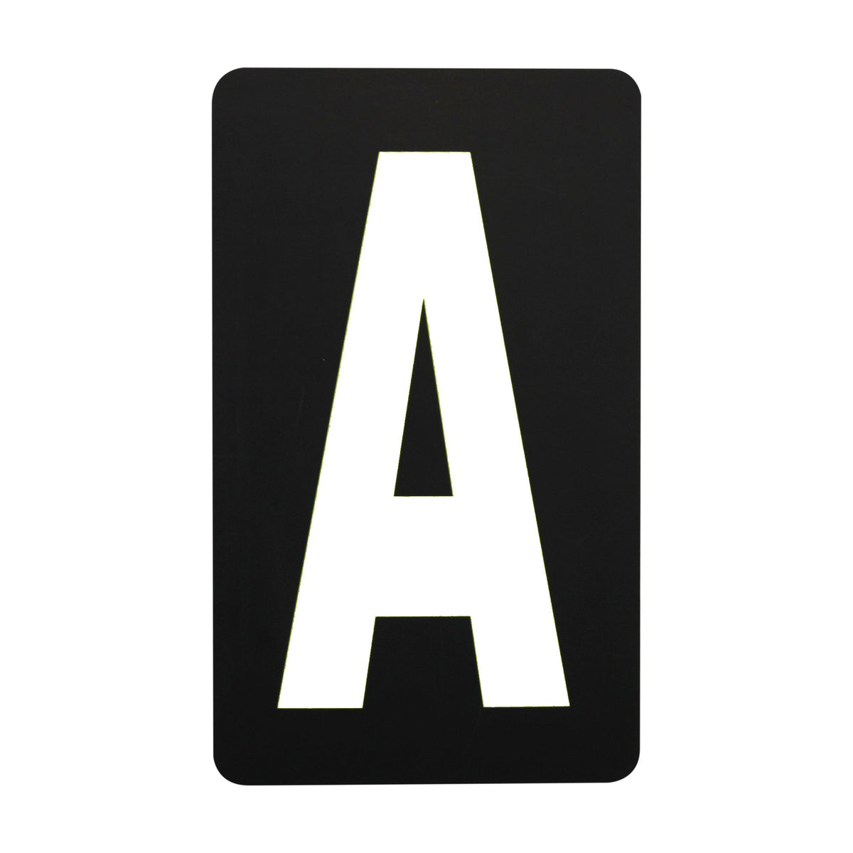 Spare White Letter For BikeTek Pitboard