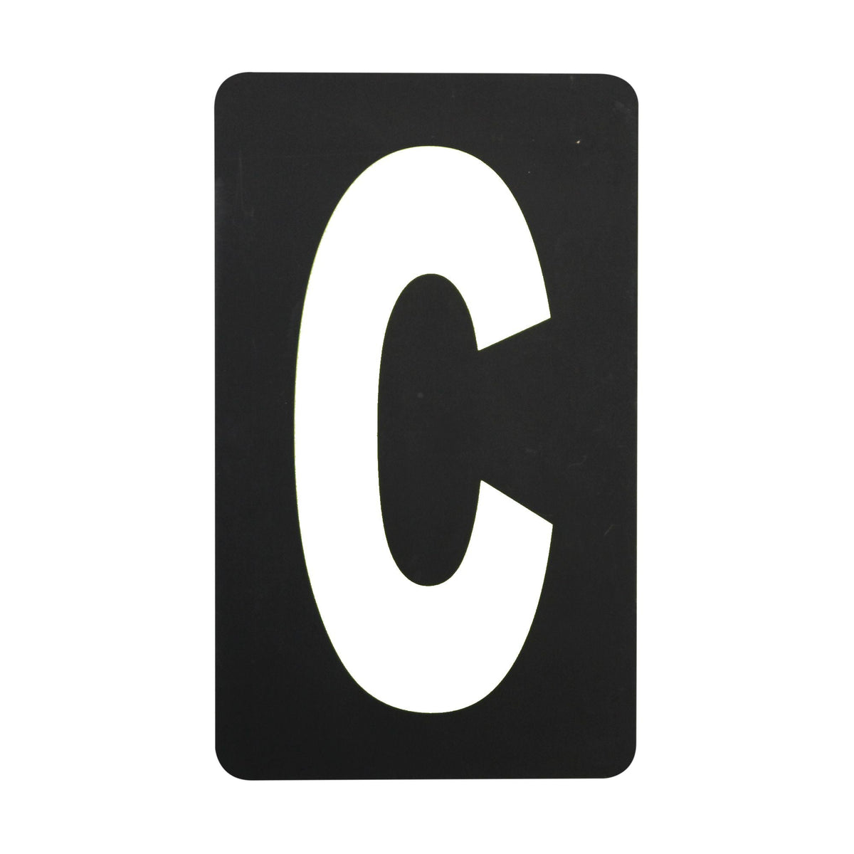 Spare White Letter For BikeTek Pitboard