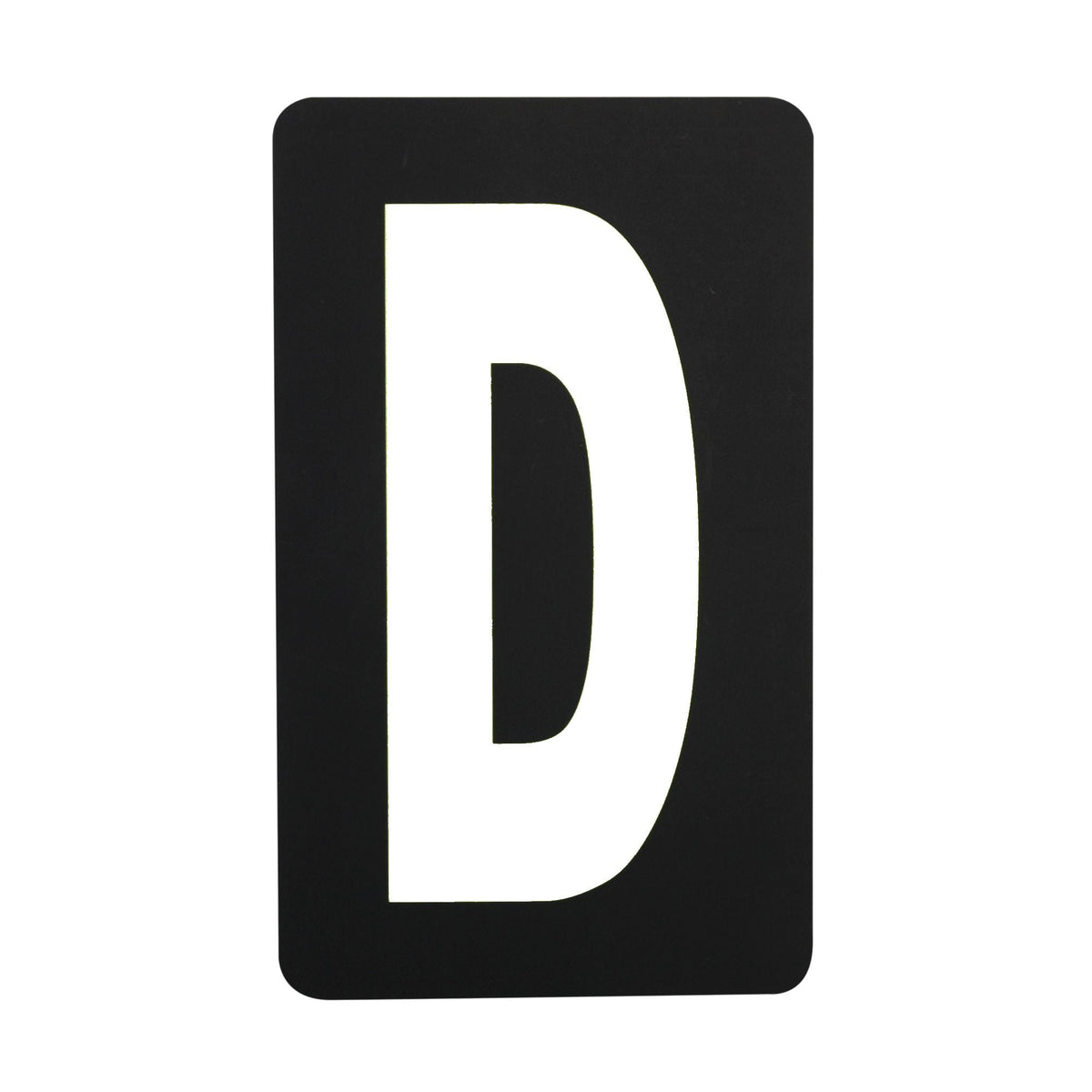 Spare White Letter For BikeTek Pitboard