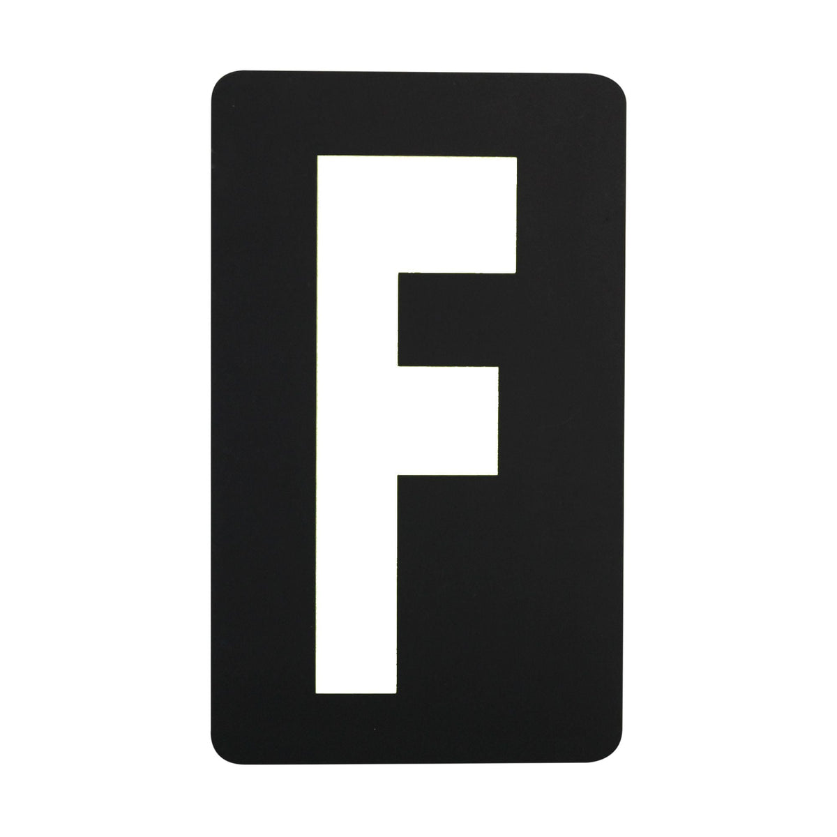 Spare White Letter For BikeTek Pitboard