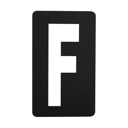 Spare White Letter For BikeTek Pitboard