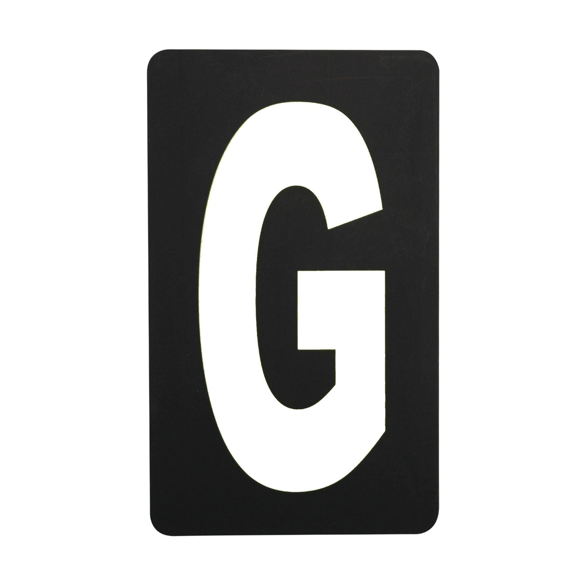 Spare White Letter For BikeTek Pitboard
