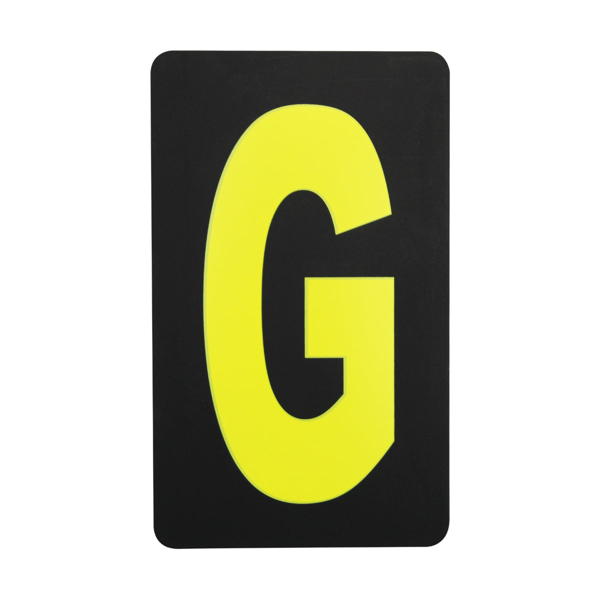 Spare Yellow Letter For BikeTek Pitboard