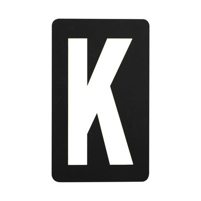 Spare White Letter For BikeTek Pitboard