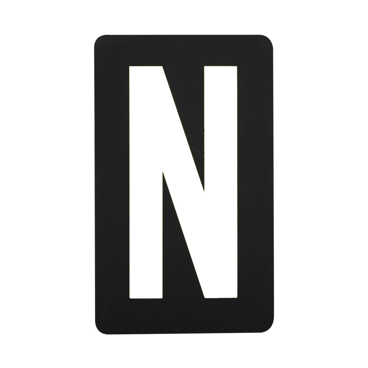 Spare White Letter For BikeTek Pitboard