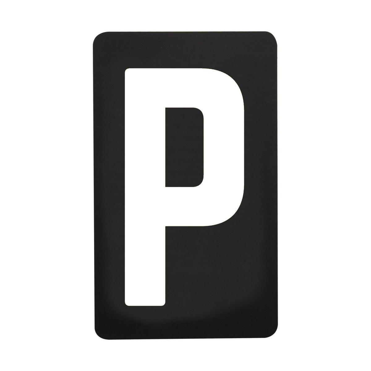 Spare White Letter For BikeTek Pitboard