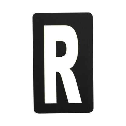 Spare White Letter For BikeTek Pitboard