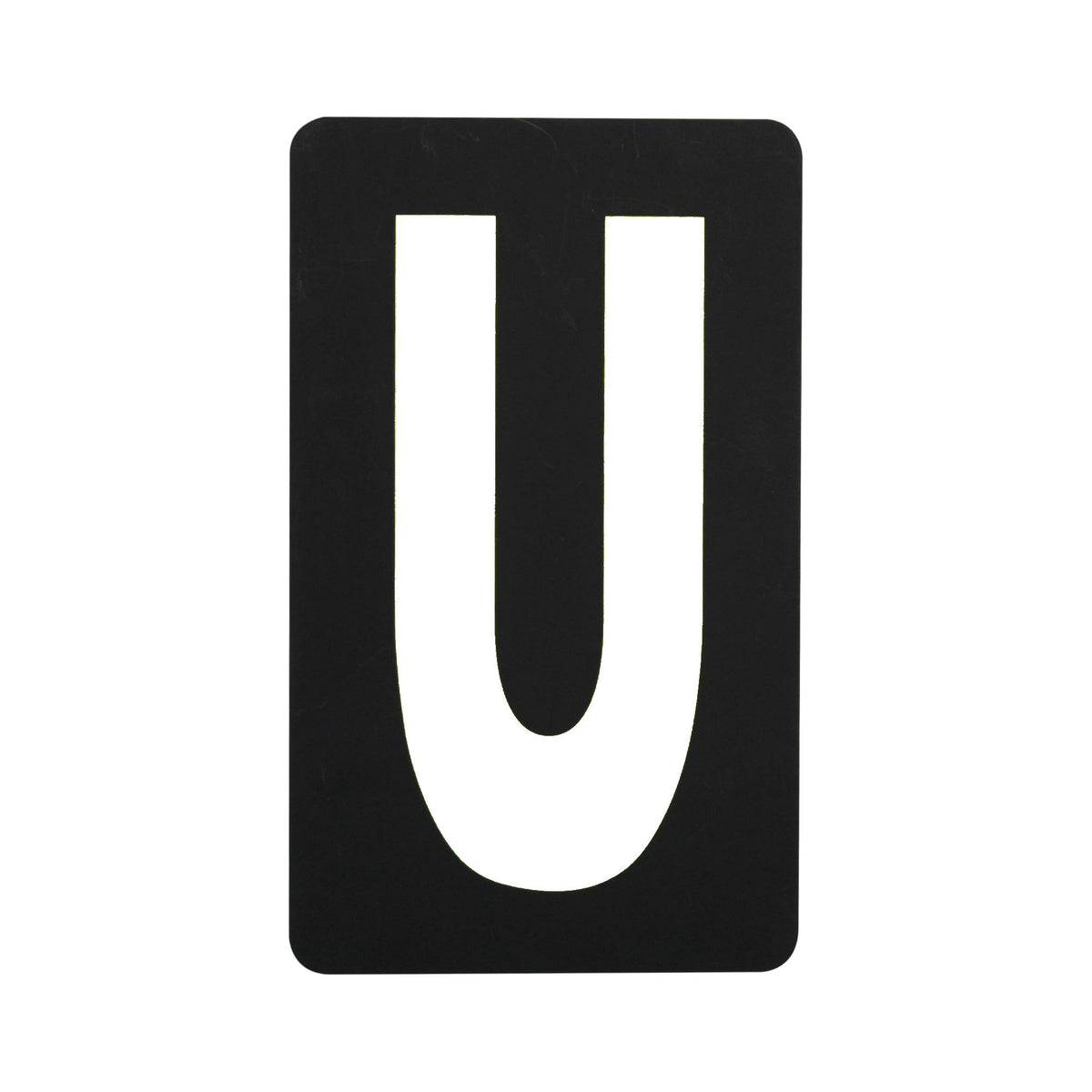 Spare White Letter For BikeTek Pitboard
