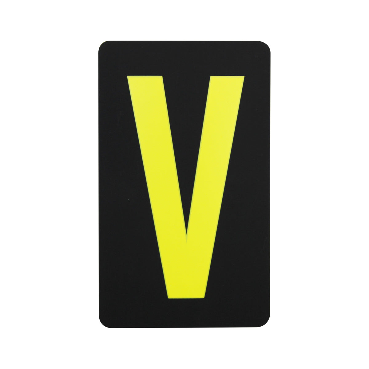 Spare Yellow Letter For BikeTek Pitboard