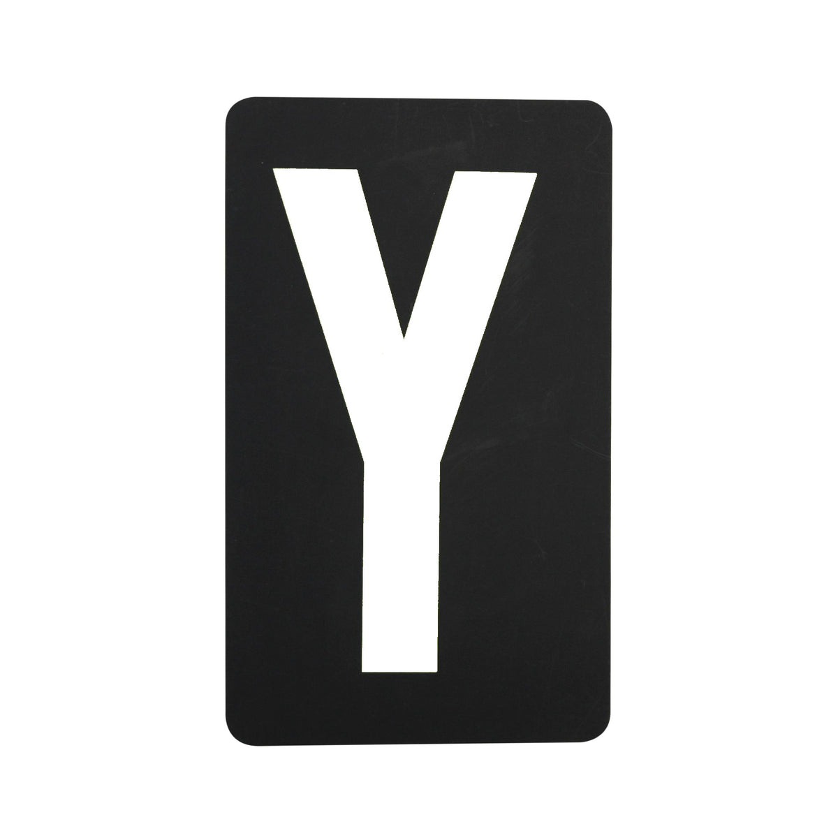 Spare White Letter For BikeTek Pitboard