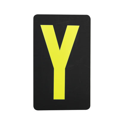 Spare Yellow Letter For BikeTek Pitboard