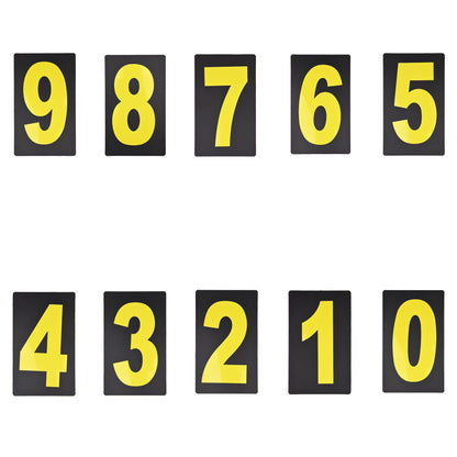 Spare Yellow Pitboard Number