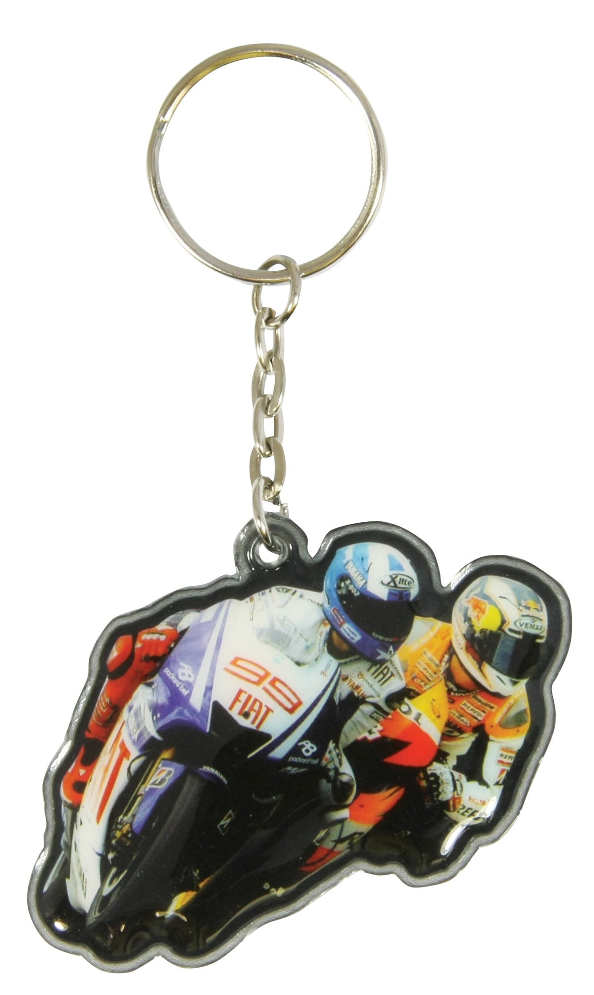 Motogp Pvc Keyfob Jorge Lorenzo #99 Fiat Yamaha