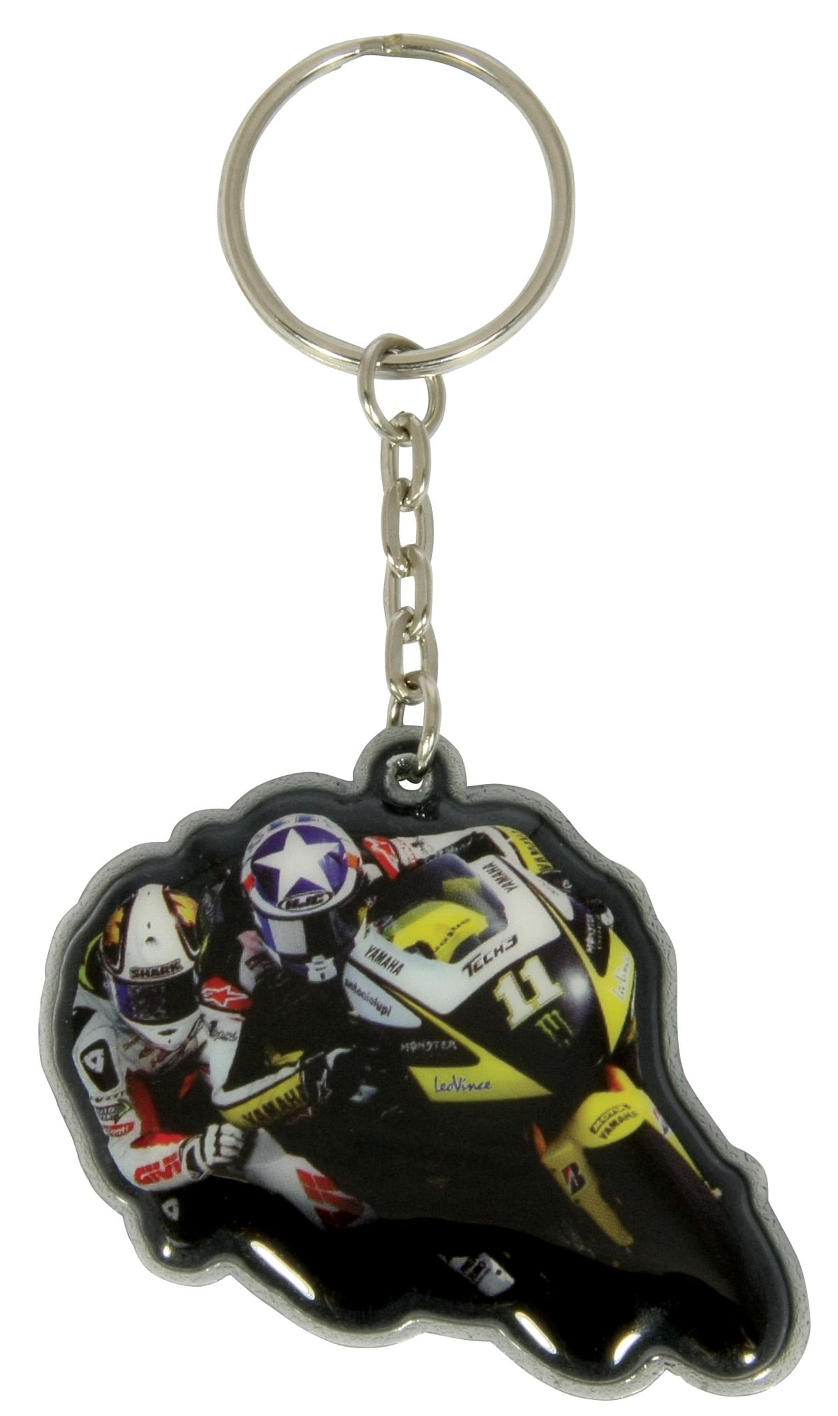 Motogp Pvc Keyfob Ben Spies #11 Tech 3 Yamaha