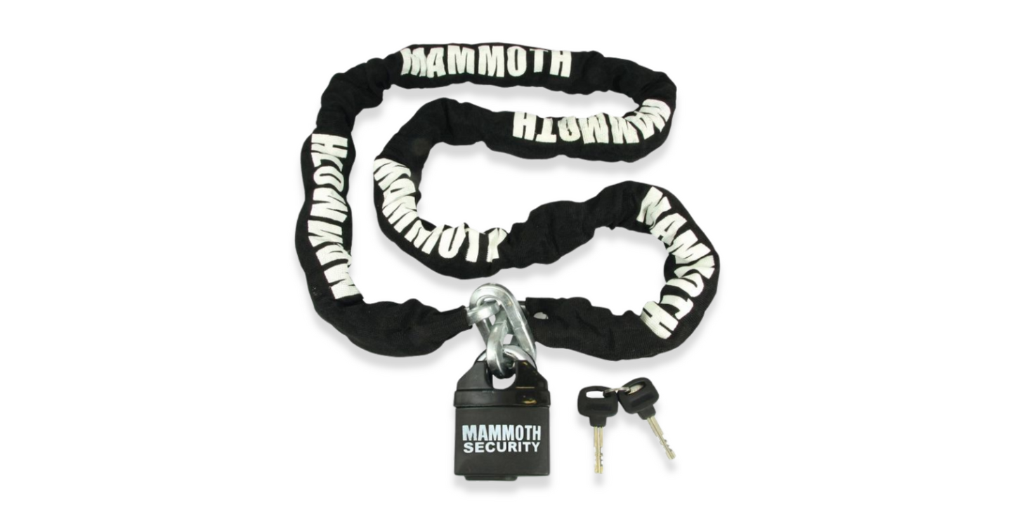 MAMMOTH 10MM SQUARE LOCK + CHAIN