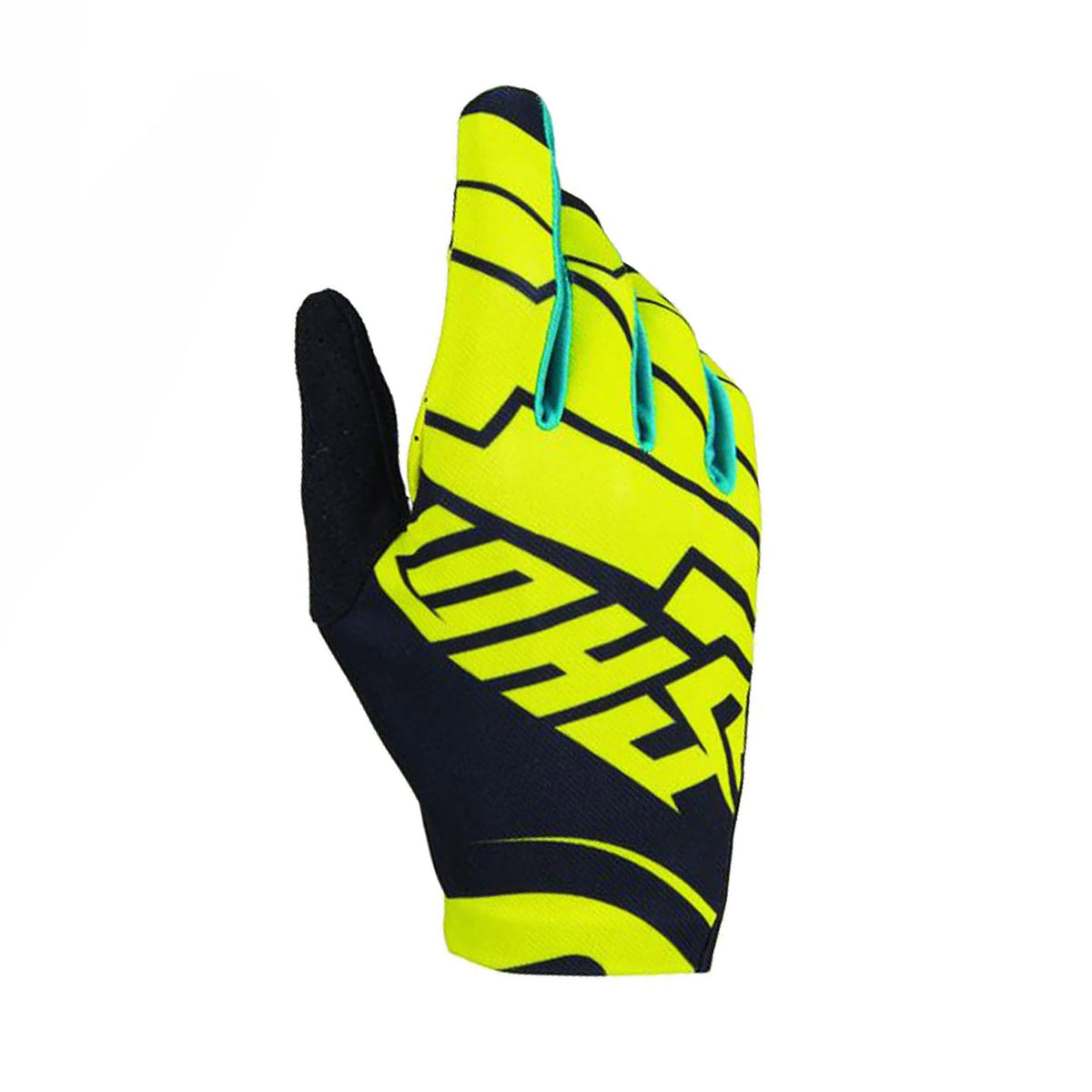 Shot Skin Yellow Adult Motocross Gloves