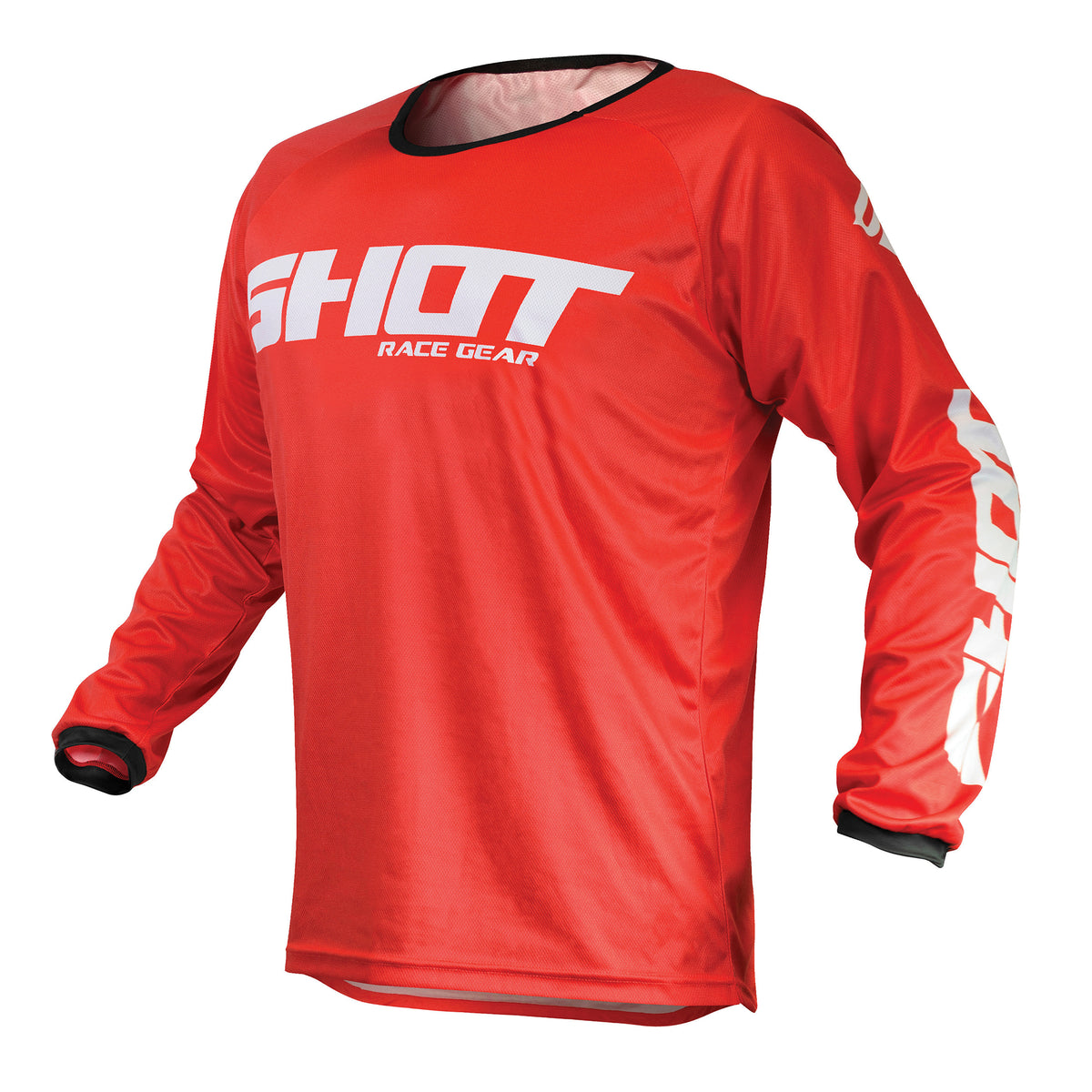 Shot Devo Motocross Jersey Adult - Raw Red