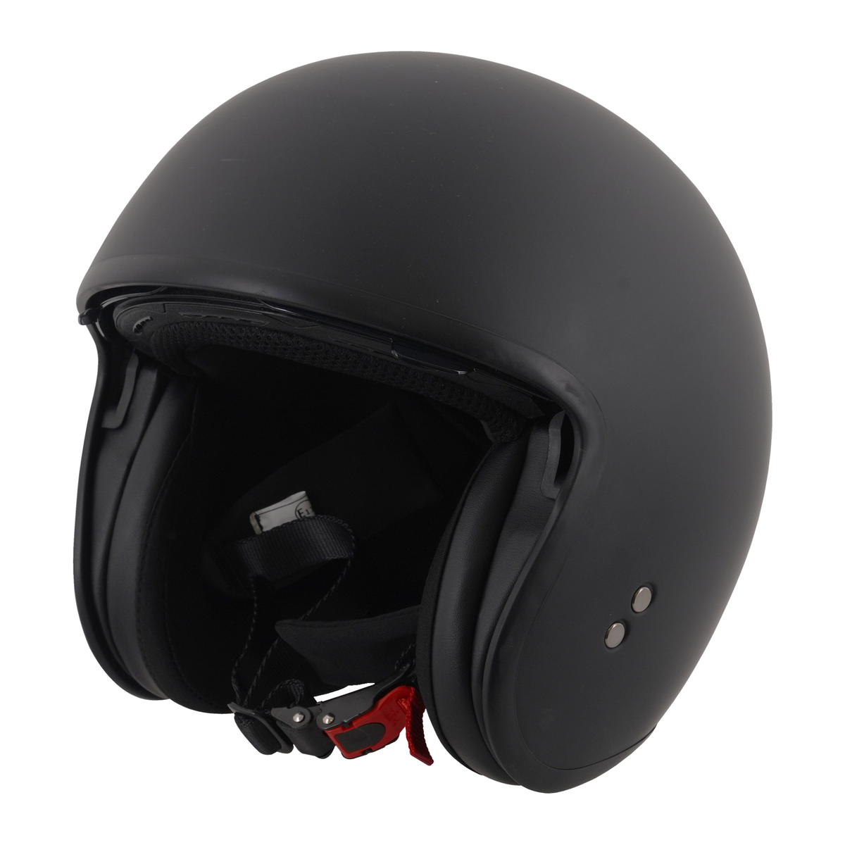 Stealth Open Face Helmet - Matt Black