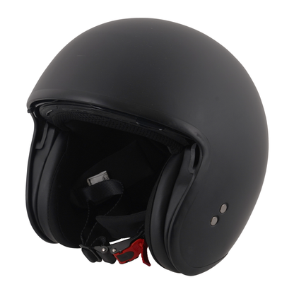 Stealth Open Face Helmet - Matt Black