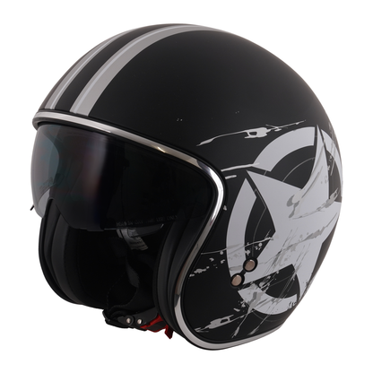Stealth Open Face Helmet - Star Rider