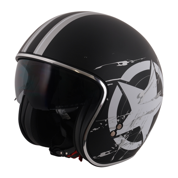 Stealth Open Face Helmet - Star Rider