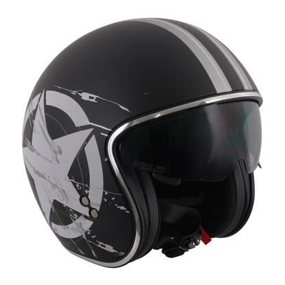 Stealth Open Face Helmet - Star Rider