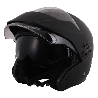 Stealth Metro Open Face Helmet - Matt Black
