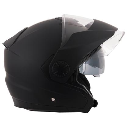 Stealth Metro Open Face Helmet - Matt Black