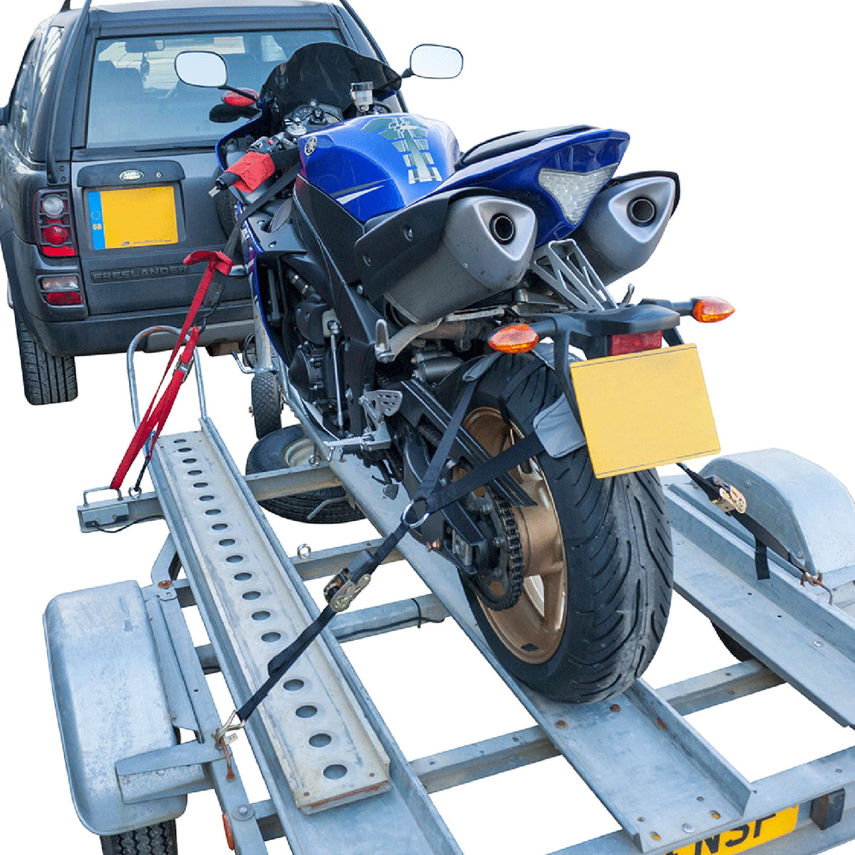 BikeTek Tiedown Tyre Fix – Motorcycle Transport Restraint System