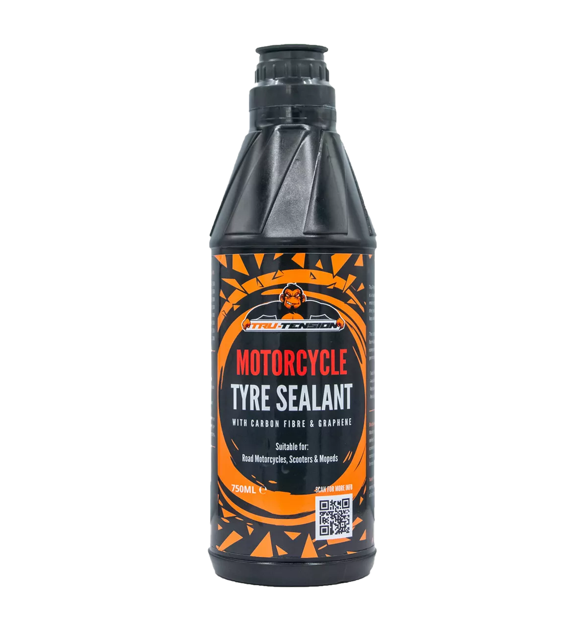 Tru-Tension Carbon Fibre Motorcycle Tyre Sealant - 750ml
