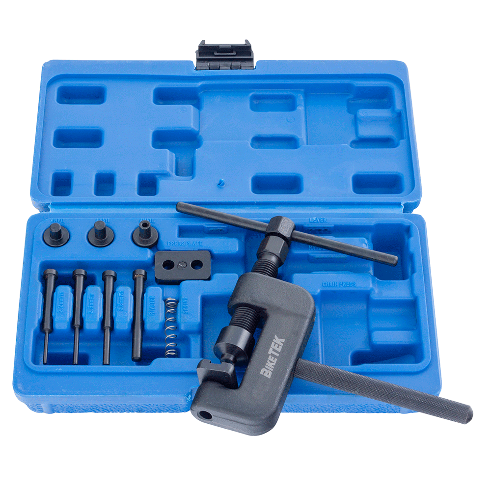 BikeTek Heavy Duty Chain Cutter And Riveting Kit