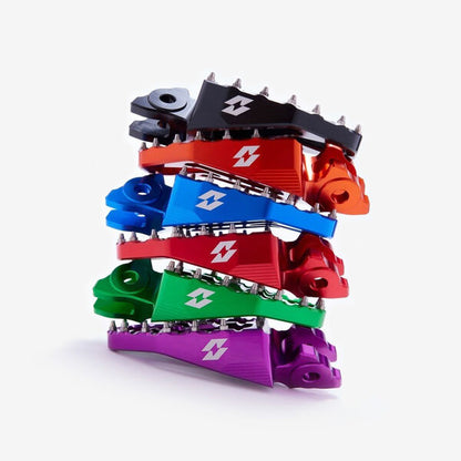 Full-E Charged Wide Foot Peg Set for Talaria Sting, Sting R, MX5, X3, Komodo & Sur-Ron LBX | Fast UK Delivery