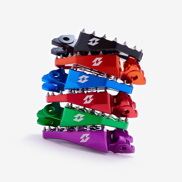Full-E Charged Wide Foot Peg Set for Talaria Sting, Sting R, MX5, X3, Komodo & Sur-Ron LBX | Fast UK Delivery