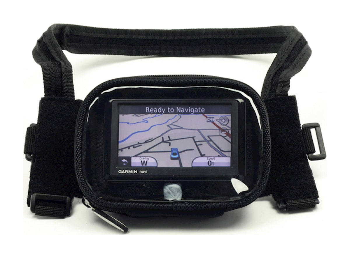 BikeTek Handlebar/Yoke Mounted Sat Nav Pouch