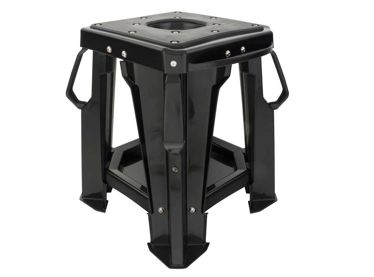 BikeTek Pro MX Ridge Stand - Black
