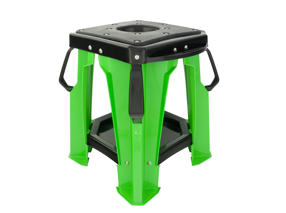 BikeTek Pro MX Ridge Stand - Green
